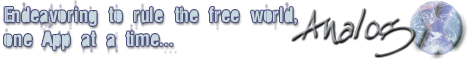 AnalogX Free world Banner