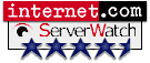 ServerWatch 4.5-Star rating