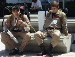 Ghostbusting at E3 can be hard work...