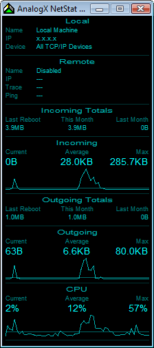 Windows 7 AnalogX NetStat Live 2.15 full