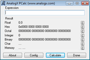 PCalc Screenshot