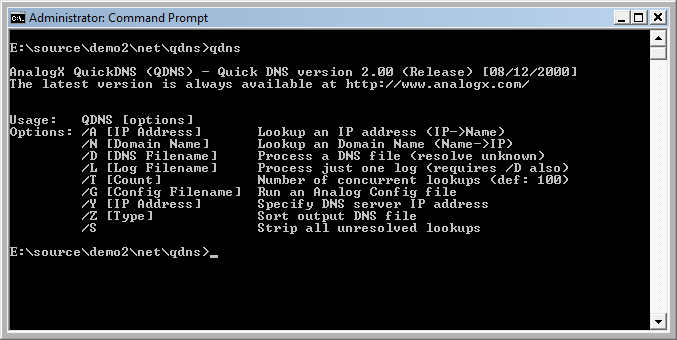 DOS Prompt
