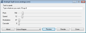 AnalogX SayIt 2.04 full