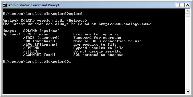 Command prompt