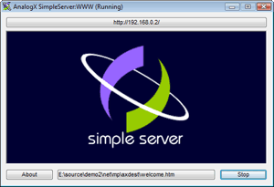 AnalogX SimpleServer:WWW 1.24 full