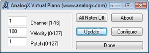 AnalogX Virtual Piano 1.11 full